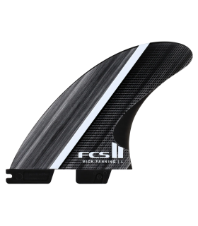FCS II MICK FANNING GLASS FIBRE FUSION TRI FIN SET – QUILLAS DE SURF