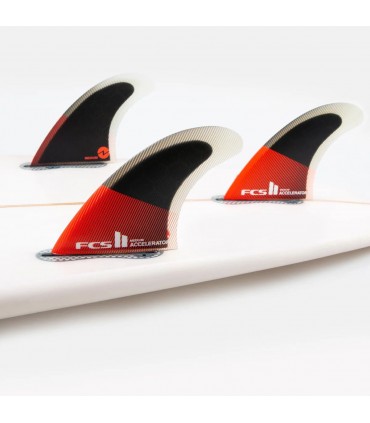 FCS II ACCELERATOR PC TRI FINS – QUILLAS DE SURF