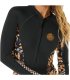 RIP CURL G-BOMB 1MM FRONT ZIP HI-CUT LONG SLEEVE SHORTY  - TRAJE DE SURF MUJER