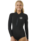 RIP CURL G-BOMB1.5MM LONG SLEEVE CHEST ZIP SHORTY  - TRAJE DE SURF MUJER