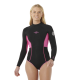 RIP CURL G-BOMB STEPHANIE GILMORE 1.5MM LONG SLEEVE BACK ZIP SHORTY  - TRAJE DE SURF MUJER