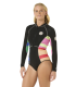 RIP CURL G-BOMB 1.5MM LONG SLEEVE CHEST ZIP SHORTY  - TRAJE DE SURF MUJER