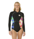 RIP CURL G-BOMB 1.5MM LONG SLEEVE CHEST ZIP SHORTY  - TRAJE DE SURF MUJER