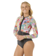 RIP CURL G-BOMB 1.5MM LONG SLEEVE CHEST ZIP SHORTY  - TRAJE DE SURF MUJER