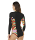 RIP CURL G-BOMB 1.5MM SHORTY X FARM RIO   - TRAJE DE SURF MUJER