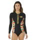 RIP CURL G-BOMB 1.5MM SHORTY X FARM RIO   - TRAJE DE SURF MUJER