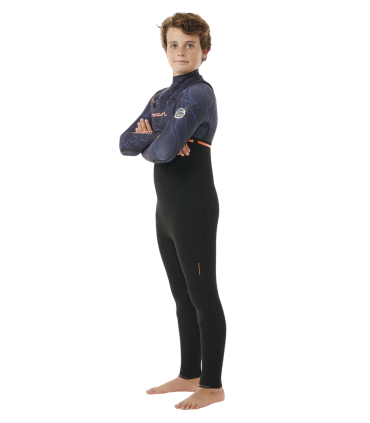 RIP CURL KIDS FLASHBOMB 3/2 CHEST ZIP – TRAJE DE NEOPRENO NIÑO | NEOPRENO SURF INFANTIL