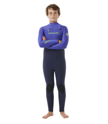 RIP CURL KIDS FLASHBOMB 3/2 CHEST ZIP – TRAJE DE NEOPRENO NIÑO | NEOPRENO SURF INFANTIL