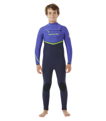 RIP CURL KIDS FLASHBOMB 3/2 CHEST ZIP – TRAJE DE NEOPRENO NIÑO | NEOPRENO SURF INFANTIL