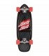 SANTA CRUZ X CARVER - FLAMED NOT A DOG 9.75" X 29.95"