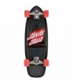 SANTA CRUZ X CARVER - FLAMED NOT A DOG 9.75" X 29.95"