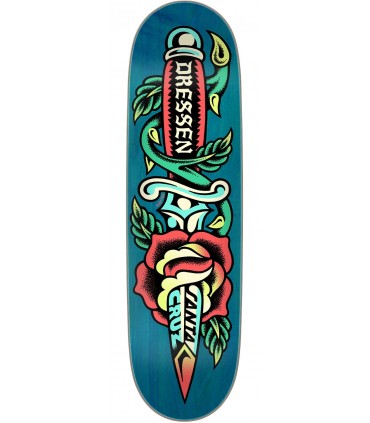 SANTA CRUZ DRESSEN ROSE DAGGER PRO 8.7" X 31.82"