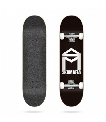 SK8MAFIA HOUSE LOGO BLACK 7.75" X 31.60"
