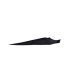 PRIDE VULCAN V1 BLACK/BLACK - ALETAS DE BODYBOARD