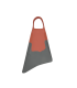PRIDE VULCAN V1 CORAL/DARK GREY - ALETAS DE BODYBOARD