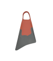 PRIDE VULCAN V1 CORAL/DARK GREY - ALETAS DE BODYBOARD